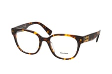 Miu Miu MU 02VV VAU1O1, including lenses, SQUARE Glasses, FEMALE