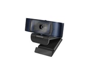 LogiLink Webcam USB HD Pro, à 2 micros, 80 degrés, noir