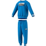 Adidas V-OCAL Crew Set Survêtement Mixte Enfant, Real Blue/Real Blue F19, FR : 3XL (Taille Fabricant : 3-4Y)