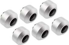 Optimus Optimus Hardtube Fitting, 12 Mm, 6-Pack Med Verktyg - Silver