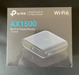 TP-Link TL-WR1502X AX1500 Wi-Fi 6 Travel Router Portable Wireless Router BNIB