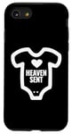 iPhone SE (2020) / 7 / 8 Sweet baby romper with heart "Heaven Sent" Case