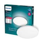 Philips Plafonnier Izso Aio 40 W Rond, Télécommande sans Fil Incluse, Blanc Chaud À Blanc Froid