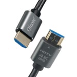 Câble Hdmi 4K Câble Hdmi 2.0 Haute Vitesse 4K Supporte 3D/ Retour Audio - Cordon Hdmi Pour Lecteur Blu-Ray/ Ps5/ Xbox Series X/Tv 4K Ultra Ecran/Hd (1.5)