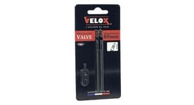 Prolongateur de valve velox alu noir 80mm semi filete  x2