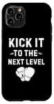 Coque pour iPhone 11 Pro Kick It To The Next Level Kick boxing Arts Martiaux Passion