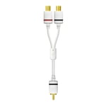 Essentials Classic Y-Split 2F 1M Y-splitter/Y-adapter - 3 års medlemsgaranti