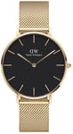 Daniel Wellington Watch Petite 36 Evergold Black