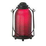 Yankee Candle Glass Lantern Candle Holder - Maroon