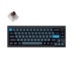 Keychron Q2 Pro Wireless Knob RGB Hot-Swap Mechanical Keyboard - K Pro Brown, Carbon Black, 68 Key