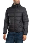 LacosteQuilted Puffed Jacket - Black