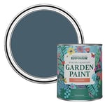 Rust-Oleum Blue Mould-Resistant Garden Paint In Satin Finish - Blueprint 750ml