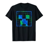 Minecraft Creeper Tie Dye Big Face T-Shirt