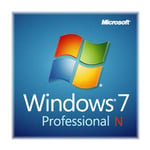 Microsoft Windows 7 Professional N w/SP1 - lisens - 1 PC