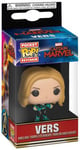 Porte Clé Captain Marvel - Vers Exclu Pocket Pop 4cm