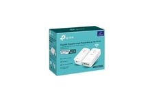 TP-Link TL-WPA8631P KIT V3 Wi-Fi Kit - powerline-adapter - 802.11a/b/g/n/ac - kan slutas till vægstik