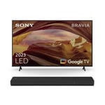 Sony KD55X75WLU 55 Inch X75WL LED 4K UHD Google Smart Bravia TV With HTA3000 3.1 channel Dolby Atmos Soundbar