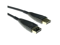 Act 50 Meter Displayport Hybrid Fiber/Copper Cable Dp Male To Dp Male. Displayport Hybrid Cable 50M (Ak4035)