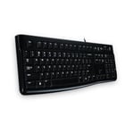 Clavier Logitech K120 - USB - QWERTZ - Noir