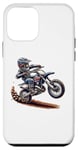 iPhone 12 mini Kids Dirt Bike Motocross Rider Racing Boys Girls Bikers Case