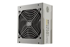 Cooler Master MWE Gold V2 1250 strömförsörjning - ATX12V 3.0/ EPS12V - Vit