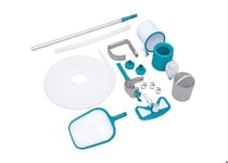 Bestway® AquaClean™ Deluxe pool maintenance kit med dammsugare och skimmer