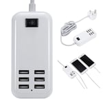 1.5m Cable Fast Charging Usb Phone Charger Socket Adapter Power Supply Usb Hub