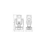 Prolights PANORAMAIPAB Moving head IP65, Osram HRI 440W, 2° beam angle