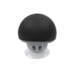 Enceinte Champignon Bluetooth pour XIAOMI Redmi Note 6A Smartphone Ventouse Haut-Parleur Micro Mini - NOIR