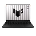 ASUS TUF Gaming FA401WV-RG010W AMD Ryzen AI 9 HX 370 Laptop 35,6 cm (14") WQXGA 32 GB LPDDR5x-SDRAM 1 TB SSD NVIDIA GeForce RTX 4060 Wi-Fi 6E (802.11ax) Windows 11 Home Grå