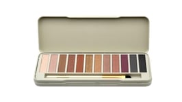 bonvoyage Essentials Naked Eyes, Palette de Maquillage Professionnel de 12 Ombres à Paupières Naturelles, Coffret à Emporter pour Filles, Adolescentes et Femmes