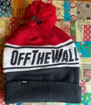 VANS Off The Wall Bobble Beanie Hat  Blue White Red New, Unworn.