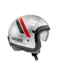 Premier Vintage Casque Ouvert Mixte, Platinum Ed. DR DO 92 Red Sewing, M