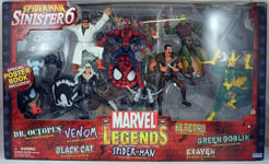 Marvel Legends - Coffret "Sinister 6" : Dr. Octopus, Kraven, Electro, Green Gobl