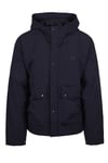 Fred Perry Mens Short Snorkel Parka Navy - Size Large