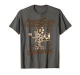 Vintage Cinema T-Shirt 50s Retro Movie Projector Film Lovers T-Shirt