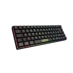 AKUMA Shonen T03 Clavier Gamer 65% TKL 69 Touches Filaire USB, Rétro-Éclairage LED RGB- PROGRAMMABLE - AZERTY Français - Clavier Gaming Compact sans Pavé Numérique pour PC/PS4/PS5