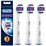 3x tandborsthuvud Oral-B 3D White Original tandborstspetsar Whitening