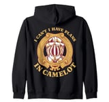 Plans In Camelot Medieval Festival Knight King Arthur Legend Zip Hoodie