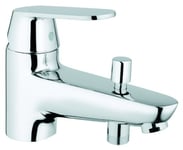 GROHE 32836000 Eurosmart Mixer Tap for Bath/Shower Cosmopolitan (Imported from Germany), Silver