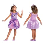 DISGUISE 115709L-15L-6 Outfit, Girls, Twilight Sparkle Fancy Dress, 4-6