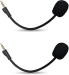 Alphatec 2 Pack Replacement Game Mic for Steelseries Arctis 1 Headset on PS4... 