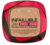 L'Oreal Infallible 24H Fresh Wear Powder Foundation 300 Amber