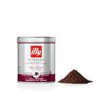 illy Coffee, Intenso Ground Coffee, Dark Roast, 100% Arabica Coffee, 125g