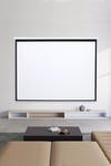 100" Manual Wall/Ceiling Mounted Projector Screen