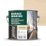 JOVIRA PINTURAS Vernis Marin Vernis bois extérieur-intérieur incolore haute résistance dans les environnements marins (2,3 Litres, Brillante)