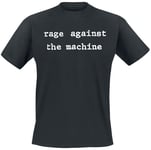 Rage Against The Machine Typewriter Molotov T-Shirt black