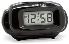 Acctim Aura LCD Alarm Clock - Black