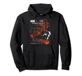 Star Wars Last Jedi Poe X-Wing Black One Schematic Pullover Hoodie