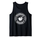 Pharmacy Squad Pharmacy Mortar And Pestle Tech Crushing It Tank Top